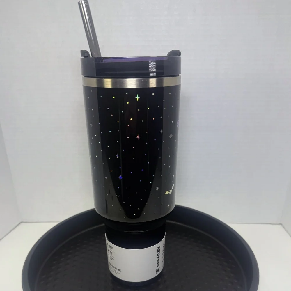 Stanley Halloween 40 Oz H2.0 Flowstate Quench Tumbler Spellcast Black Purple - Picture 2 of 8